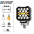 FAROL MILHA LED 50W QUADRADO SCP-1250S - Imagem 2