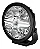 FAROL 9" L.A BLADE BLACK HELLA - Imagem 1
