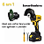 Kit 6 Em 1 Furadeira Parafusadeira Motoserra Multifuncional Cor Amarelo BOM-9712 - Imagem 5