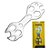 CHAVE D BOCA E RODA 10 EM 1 D 8MM A 17MM P/ BICICLETA BOM-1243 - Imagem 2