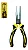Alicate de Bico Longo 6 Polegadas Ferramenta Manual Bomvink BOM-1601 - Imagem 1