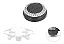 DJI Base tampa e led spark DJI (unidade) - PARTS00003 - Imagem 1