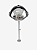 Churrasqueira Náutica em Aço Inox 304 Overboat P-320 com Pedestal (Popa) - Imagem 1