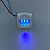 Luz de cortesia 3 leds Azul 12v - Imagem 2