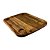 Tampo de Mesa Náutica Overboat 45x58cm em Madeira Teca com Porta-Copos - Imagem 3