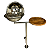 Churrasqueira Náutica em Aço Inox 304 Overboat PGM-314-G com Suporte para Tábua e Guarda-Sol - Imagem 1