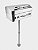Churrasqueira Náutica Retangular em Aço Inox 304 Overboat R-460 com Pedestal (Popa) - Imagem 2