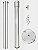 Churrasqueira Náutica Retangular em Aço Inox 304 Overboat R-460 com Pedestal (Popa) - Imagem 7