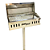Kit Churrasqueira Náutica Retangular Overboat PTR-460 com Pedestal Inox - Imagem 2
