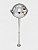 Churrasqueira Náutica em Aço Inox 304 Overboat P-350 com Grelha Grande de 35cm (Popa) - Imagem 5
