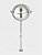 Churrasqueira Náutica em Aço Inox 304 Overboat P-350 com Grelha Grande de 35cm (Popa) - Imagem 2