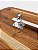 Suporte em Aço Inox 304 Tábua de Teca 45x28cm para Churrasqueira Náutica - Imagem 4