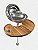 Churrasqueira Náutica em Aço Inox 304 Overboat PT-320 com Tábua Grande (72x49cm) (Popa) - Imagem 2