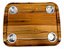 Mesa Náutica Completa Overboat 45x58cm com Pedestal Inox e Porta-Copos - Imagem 5