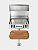 Churrasqueira Náutica Extra Grande em Aço Inox 304 Overboat PTR-G com Tábua e Suporte (Popa) - Imagem 4