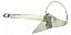 ​​​​​​​Âncora Modelo Rocna em Aço Inox 304 Overboat 1,4kg para Jet Ski e Barcos até 16 Pés - Imagem 1