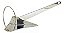 ​​​​​​​Âncora Modelo Rocna em Aço Inox 304 Overboat 1,4kg para Jet Ski e Barcos até 16 Pés - Imagem 2