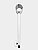 Suporte Articulado Overboat CH05 em Aço Inox 304 para Churrasqueira Náutica PTR-460 - Imagem 1