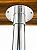 Mesa Náutica Completa Overboat 45x58cm em Madeira Teca com Pedestal Inox - Imagem 4