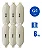 Kit 6 Defensas Náuticas G4 Premium 15,5 x 60 cm Proteção para Barcos Lanchas e Veleiros - Imagem 2