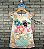 VESTIDO INFANTIL MENINA FLORAL COM BOLSO E LAÇO - CAPILÉ - Imagem 1