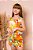 CONJUNTO INFANTIL ALÇAS FLORAL LARANJA - DIMOCINHA - Imagem 1