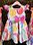 VESTIDO INFANTIL MENINA POA COLORIDA - CAPILÉ - Imagem 1
