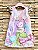 VESTIDO INFANTIL MENINA SEREIA DE CALDA VERDE - CAPILÉ - Imagem 1