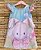 VESTIDO INFANTIL COELHO COM ORELHA - CAPILÉ - Imagem 3