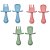 Kit Talheres em Silicone Buba - Imagem 1