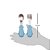 Kit Talher Em Inox Com Cabo Em Silicone Bebê Buba - Imagem 7