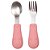 Kit Talher Em Inox Com Cabo Em Silicone Bebê Buba - Imagem 8