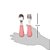 Kit Talher Em Inox Com Cabo Em Silicone Bebê Buba - Imagem 12