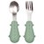 Kit Talher Em Inox Com Cabo Em Silicone Bebê Buba - Imagem 13