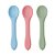 Colher Silicone Super Macia Introdução Alimentar Bebê Buba - Imagem 1