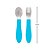 Kit Talheres Bubazoo Garfo E Colher Em Inox Para Bebê Buba - Imagem 16