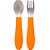 Kit Talheres Bubazoo Garfo E Colher Em Inox Para Bebê Buba - Imagem 7