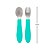 Kit Talheres Bubazoo Garfo E Colher Em Inox Para Bebê Buba - Imagem 19