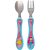 Kit Talheres Aventuras Garfo E Colher Em Aço Inox Buba - Imagem 2