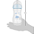 Mamadeira Easy Flow Nuvem Azul 330ml Buba - Imagem 3