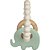 Mordedor Em Silicone E Bambu Elefante Verde Buba - Imagem 3