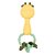 Chocalho Mordedor Brinquedo Bichinho Girafa Pimpolho - Imagem 1
