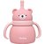 Copo Ursinho Menina em Silicone com Canudo 6m+ Buba - Imagem 1