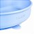 Prato De Silicone Divisória E Ventosa Soft Azul Pimpolho - Imagem 4