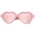 Óculos De Sol Coração Proteção Uv Flexível Tam. M Rosa Buba - Imagem 2