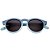 Óculos De Sol Retrô Uv400 Flexível Tam. M Degradê Azul Buba - Imagem 2