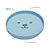 Pratinho Em Silicone Com Ventosa Gumy Azul Buba - Imagem 2