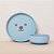 Bowl Em Silicone Com Ventosa Gumy Azul Buba - Imagem 4