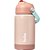 Copo Térmico Parede Dupla Com Canudo Blush Nude Buba - Imagem 1