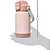 Copo Térmico Parede Dupla Com Bico E Canudo Blush Nude Buba - Imagem 7